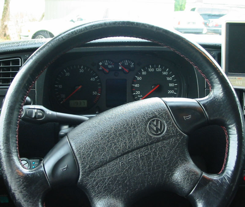 Umrüstung Tacho/Kombiinstrument vom VW Golf 4 im VW Golf 3